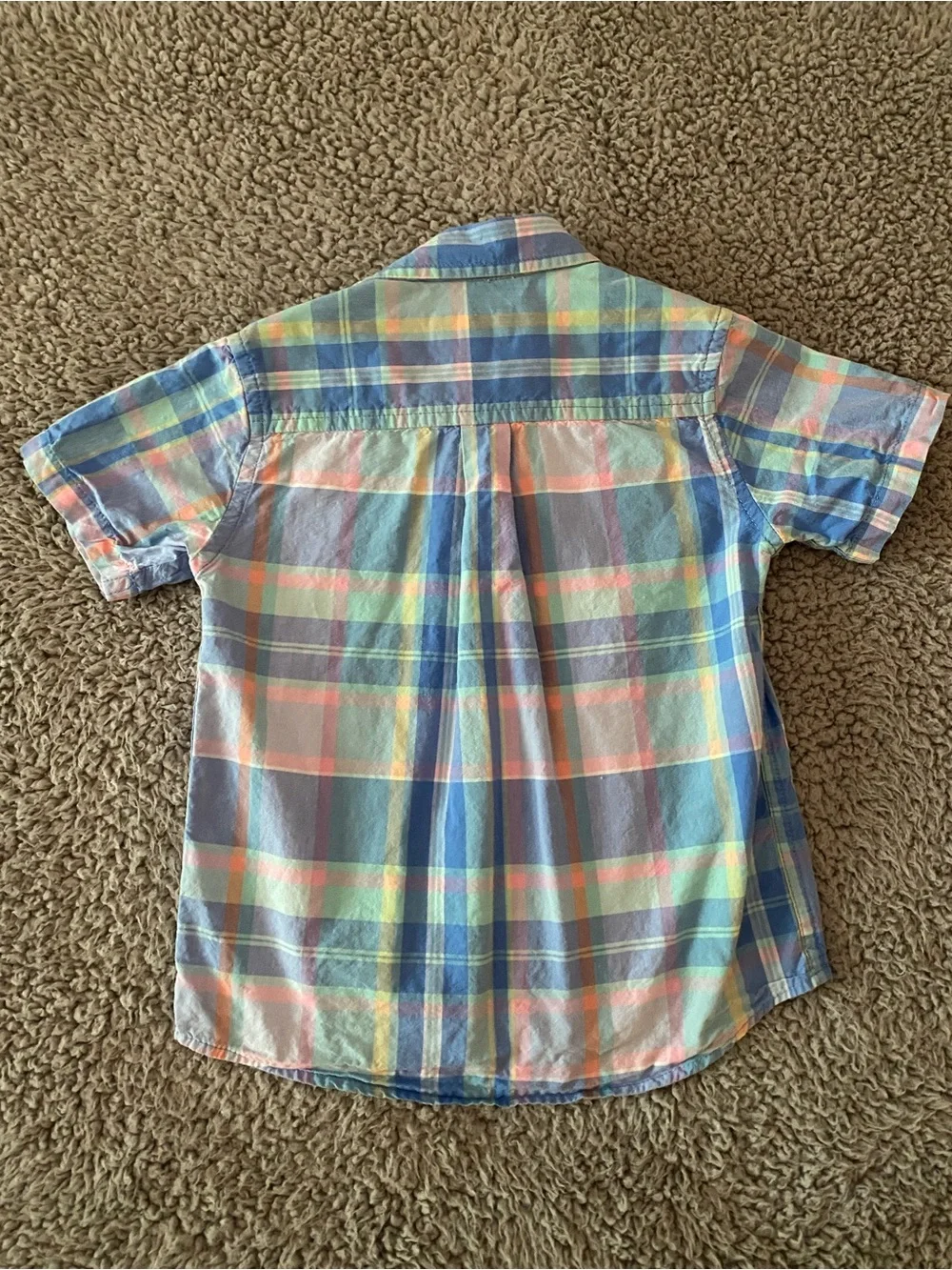 The Children’s Place Boys 4T Short Sleeves Button Down Shirts